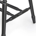 Chaises de salle à manger à barreaux de style rustique, ensemble de 2 – Plusieurs coloris